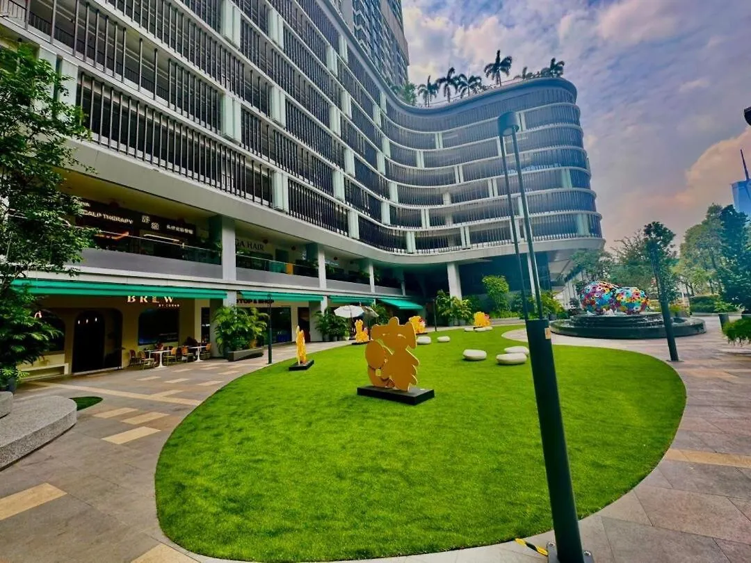 Cosy Klcc View Studio Unit At Trion Kl Kuala Lumpur Apartment